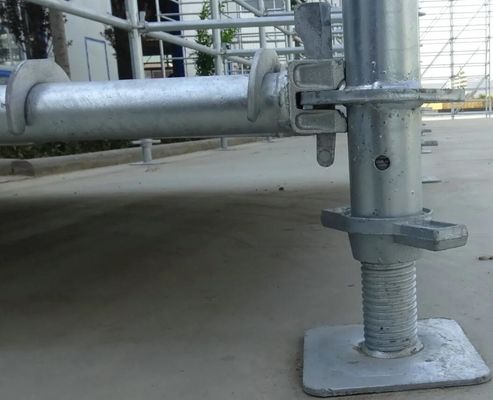 Đàn cỗ máy điện ủi phổ quát Throw Scaffolding Jack Base