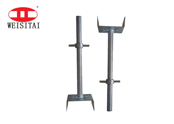 Solid và rỗng thép kẽm giàn giáo U Head Jacks