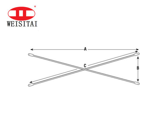 20MM Ống thép mạ thép khung giàn khoan băng ngang